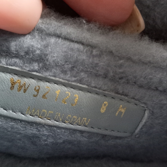 Stuart Weitzman Blue/Gray Loafers Slip-Ons Classic Design - Picture 7 of 7